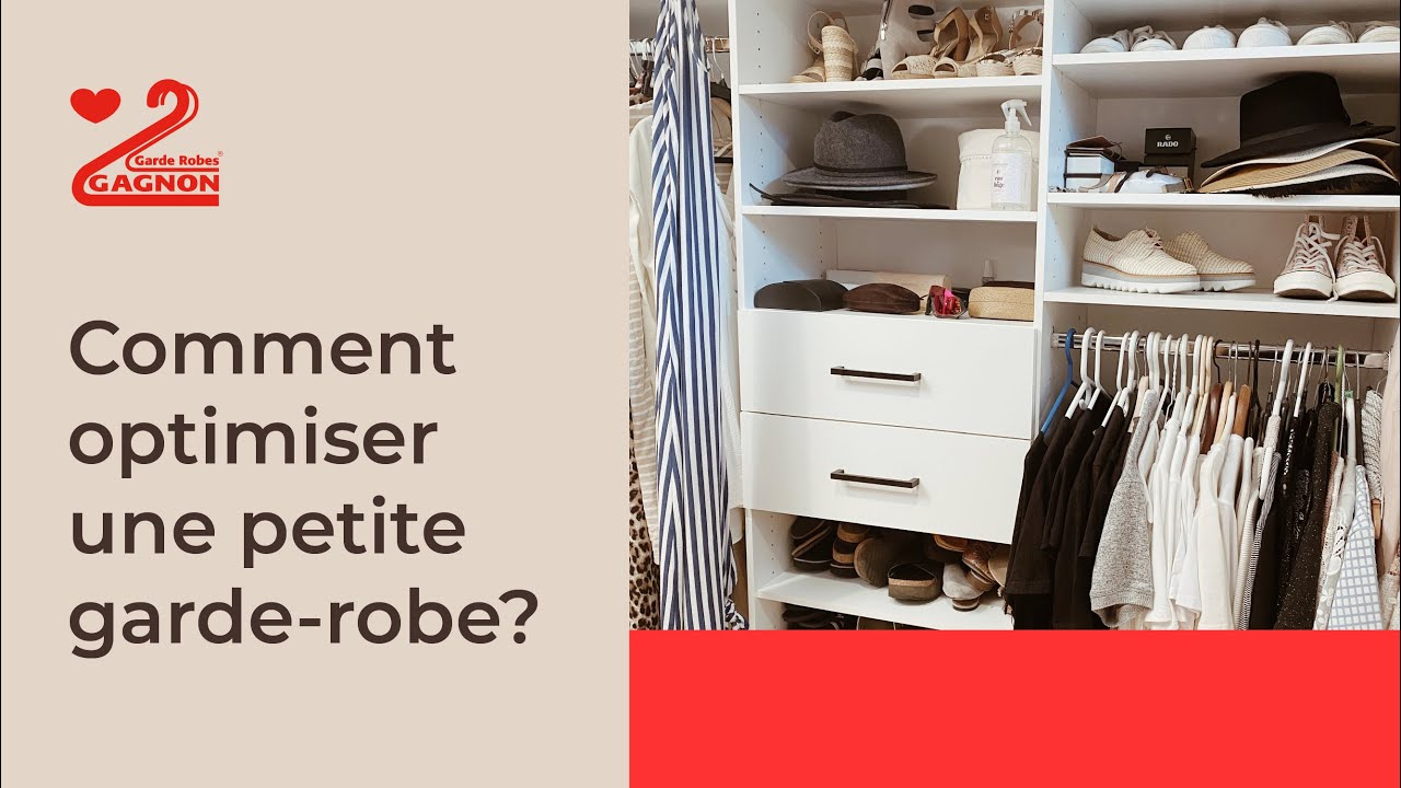Optimiser ses petits espaces avec Garde-Robes Gagnon! ✨